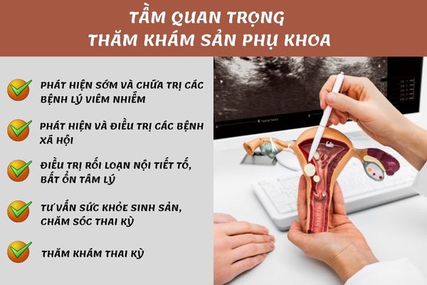 Khám sản phụ khoa là việc làm quan trọng đối với các chị em phụ nữ