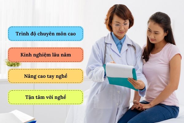 Yếu tố quyết định bác sĩ phụ khoa giỏi