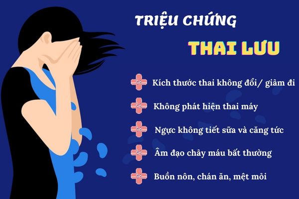 Triệu chứng thai lưu cần lưu ý