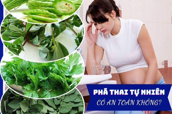 Các phương pháp phá thai tự nhiên có an toàn không?