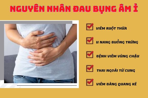 Đau bụng âm ỉ là dấu hiệu cảnh báo nhiều bệnh lý phụ khoa nguy hiểm