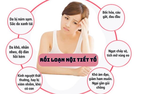 Rối loạn nội tiết tố gây ảnh hưởng đến chu kỳ kinh nguyệt