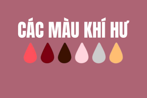 Cảnh báo nguy hiểm từ các màu khí hư