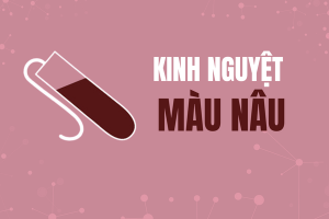 Vì sao xảy ra tình trạng kinh nguyệt màu nâu?