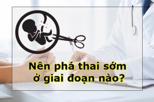 Thời điểm phá thai sớm chị em phụ nữ cần quan tâm