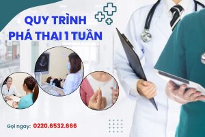 Quy trình phá thai 1 tuần diễn ra như thế nào?